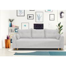 Latitude Run Sofabed Beige Sofa