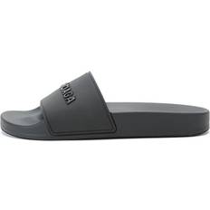 Balenciaga Women Shoes Balenciaga Pool Slides - Black