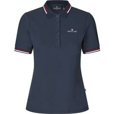 Women's Riding Polo Shirt Classic - Bleu