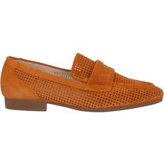 Dam - Orange Loafers Gabor Mocka Damloafer Stilfulla Skor - Orange