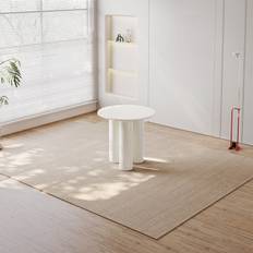 Furniture Metro Lane White Round 3-Leg Design Dining Table