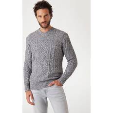 Guess Cable-Knit Sweater - Grey