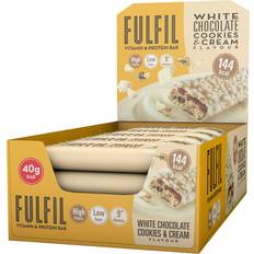 Fulfil Vitamin Protein Bars 15 x 40 g White Chocolate 15g