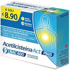 Integratori F&F Acetilcisteina Act Plus Nac 600 12 Bustine