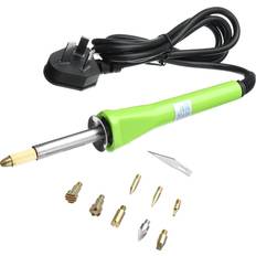 Greenzech 9Pcs 30W Woodworker's Woodburning Kit