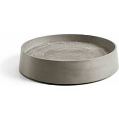 Kukkaruukun aluslautaset Ecopots Aluslautanen Pyörillä Oslo 55 cm Taupe