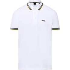 Gula Pikétröjor BOSS Paddy Herr Kortärmade T-shirt - Open White
