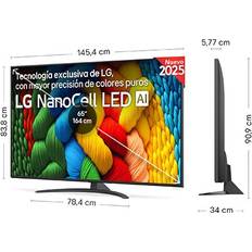 LG 65 " TV LG 65NANO81A6A 65 Inch NanoCell TV