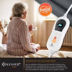 Coperte Elettriche Kesser Sottocoperta Riscaldata Telecomando Spegnimento