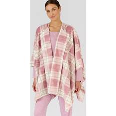 Capes & Ponchos Damart Poncho Thermolactyl Violet Femme