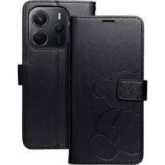 Redmi Note 14 Plånboksfodral Mezzo Teddy Bear Svart
