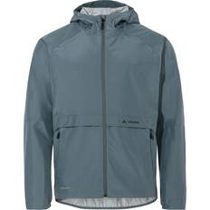 Cykling Regnkläder Vaude Loamer Rain Jacket Cykeljacka Herr - Grå