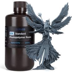 Elegoo Filamenter Elegoo Standard 8K Resin 1kg Kosminė Pilka