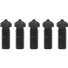 Vestidos 5PCS 3D Printer Hotend Nozzle 0.4mm