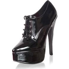 Ellie Shoes Female Oxford Style Stiletto Heel - Black