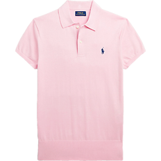 Polo Ralph Lauren Women Polo Shirts Polo Ralph Lauren Pima Cotton Knit Shirt - Pink