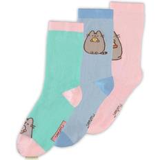 Pusheen Crew Socks 3-Pack - Flerfärgad