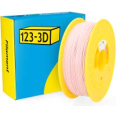 3D-utskrift 123-3D PLA Filament Ljusrosa 1kg Pastell
