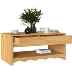 VidaXL Rektangulære Sofaborde vidaXL Drammen 99x55x45 cm Massivt Fyrretræ Sofabord