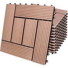WPC Composite Decking Tiles 30x30cm