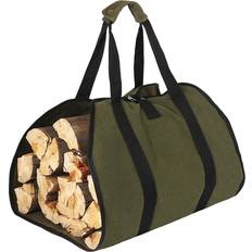 Large Canvas Log Carrier Holder