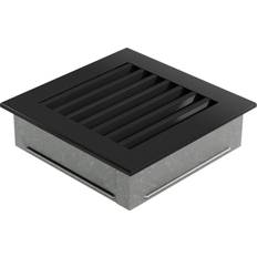 Kratki Lüftungsabdeckung Fresh 17x17 Schwarz