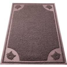Pets Mr. Pen Large Cat Litter Mat 23 x 35 Brown