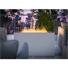 Caminetti Biocamino Incube Colore Bianco