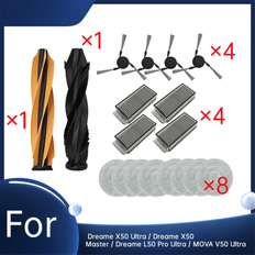 18 Pcs for Dreame MOVA V50 Ultra Vacuum