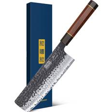 Hoshanho 7 Inch Nakiri Knife With Ergonomic Handle