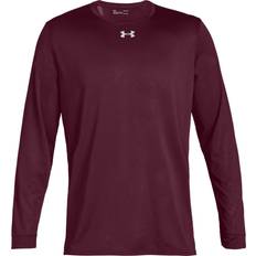 Under Armour Shirts Under Armour Locker 2.0 Long Sleeve Shirt Maroon - Silver