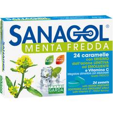 Pastiglie Sanagol Menta Fredda Integratore 24 Caramelle