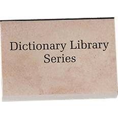 Klippböcker Goolrc 100Pcs Mini Dictionary Scrapbooking Paper
