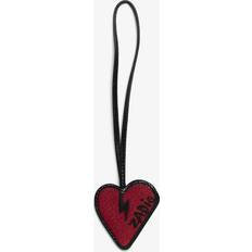 Zadig & Voltaire Plånböcker & Nyckelhållare Zadig & Voltaire Läder Nyckelring Accessoarer Dam Red