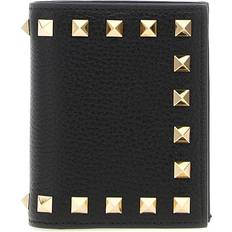 Wallets & Key Holders Valentino Garavani Rockstud Wallet Portafogli Nero - Black