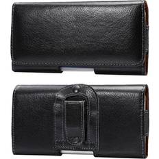 BOSHENG Real Leather Belt Clip Phone Case For Galaxy A73