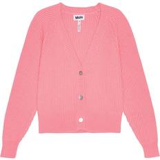 Molo 18-24M Trøjer Molo Gilberta Cardigan Flamingo Plume - Lyserød