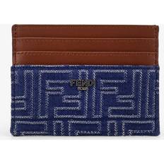 Card Cases Fendi Ff Card Holder Wallet - Grey