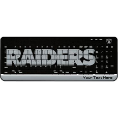 Keyboards Keyscaper Las Vegas Raiders Personalized Wireless Keyboard