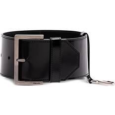 Prada Kläder Prada Läder Stiligt Bälte För Modeklädsel - Black