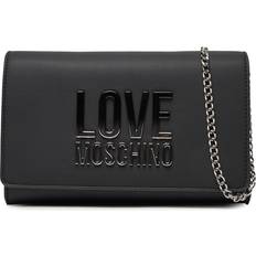 Love Moschino Tasker Love Moschino Clutch Crossbodytaske - Sort/Sølv