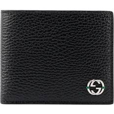 Gucci Wallets & Key Holders Gucci Bifold Wallet Men Dollar Calf Leather - Black Green