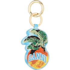 Apple Logo Keyring Alaskan Blue