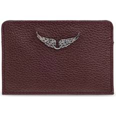 Zadig & Voltaire Tegnebøger & Nøgleringe Zadig & Voltaire Uld Wallets Cardholders Uld Rød