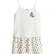H&M Girls Cotton Pyjamas - White