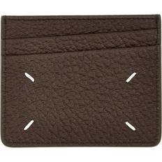 Lompakot ja Avaimenperät Maison Margiela Slim Card Holder Portafogli - Marrone
