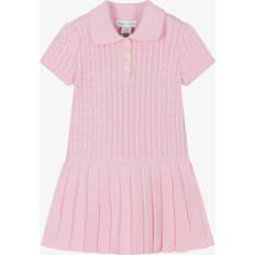 Ralph Lauren Klänningar Barnkläder Ralph Lauren Cottonmini Cable Dr Dad Klänningar - Bath Pink