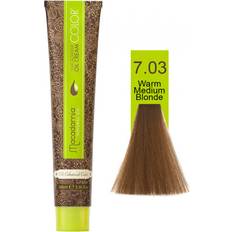 Macadamia Hair Dyes & Colour Treatments Macadamia Oil Cream Color 7.03 Warm Medium
