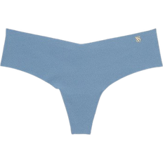 Victoria's Secret No Show Thong Panty - Faded Denim