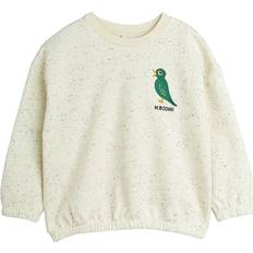 128/134 Sweatshirts Børnetøj Mini Rodini Bird Emb Neps Sweatshirt - Cream